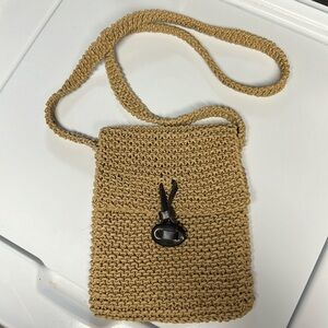 The Sak Woven Crossbody bag